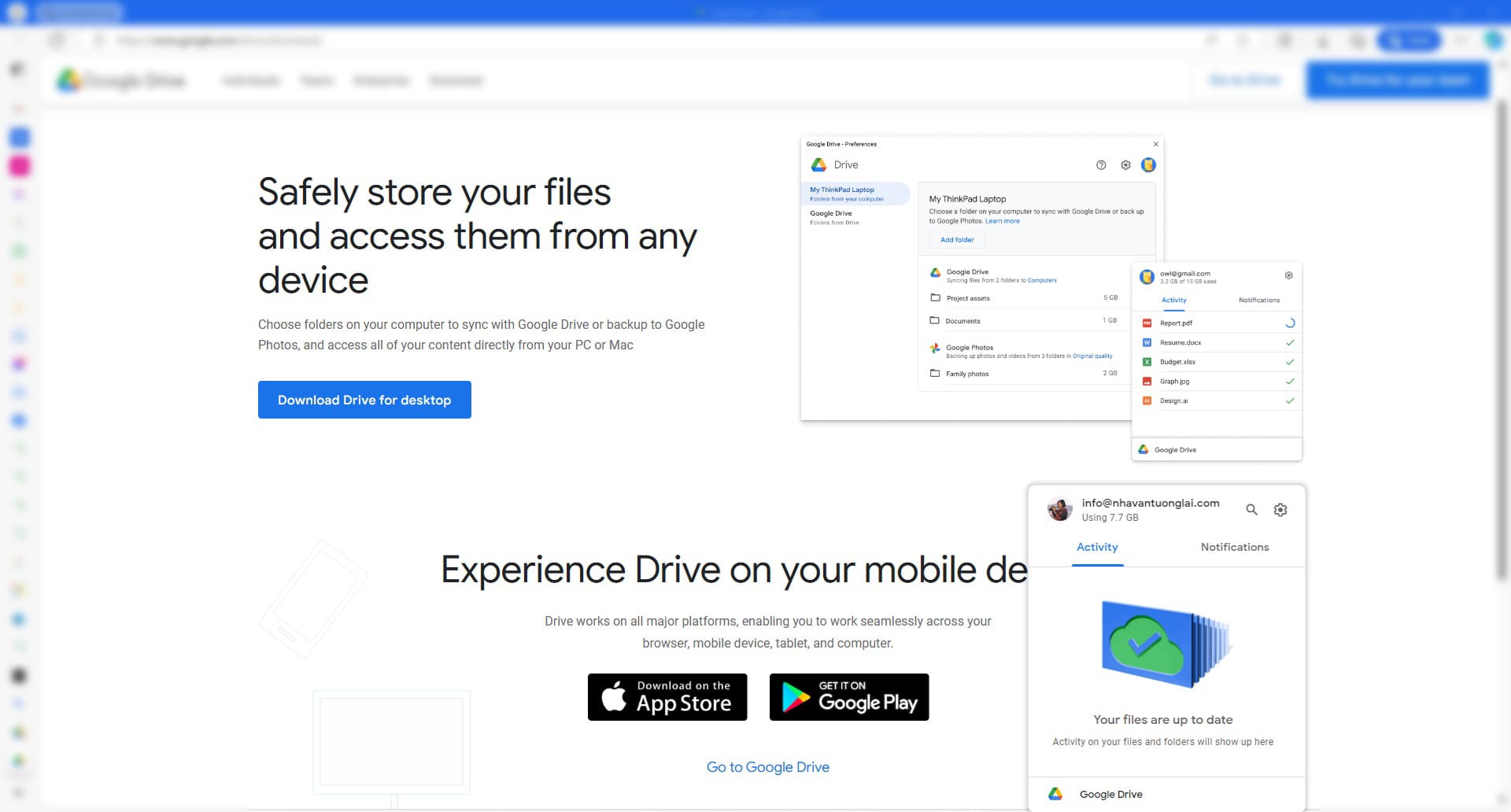 Hướng dẫn đồng bộ dữ liệu chéo giữa Google Drive và Onedrive