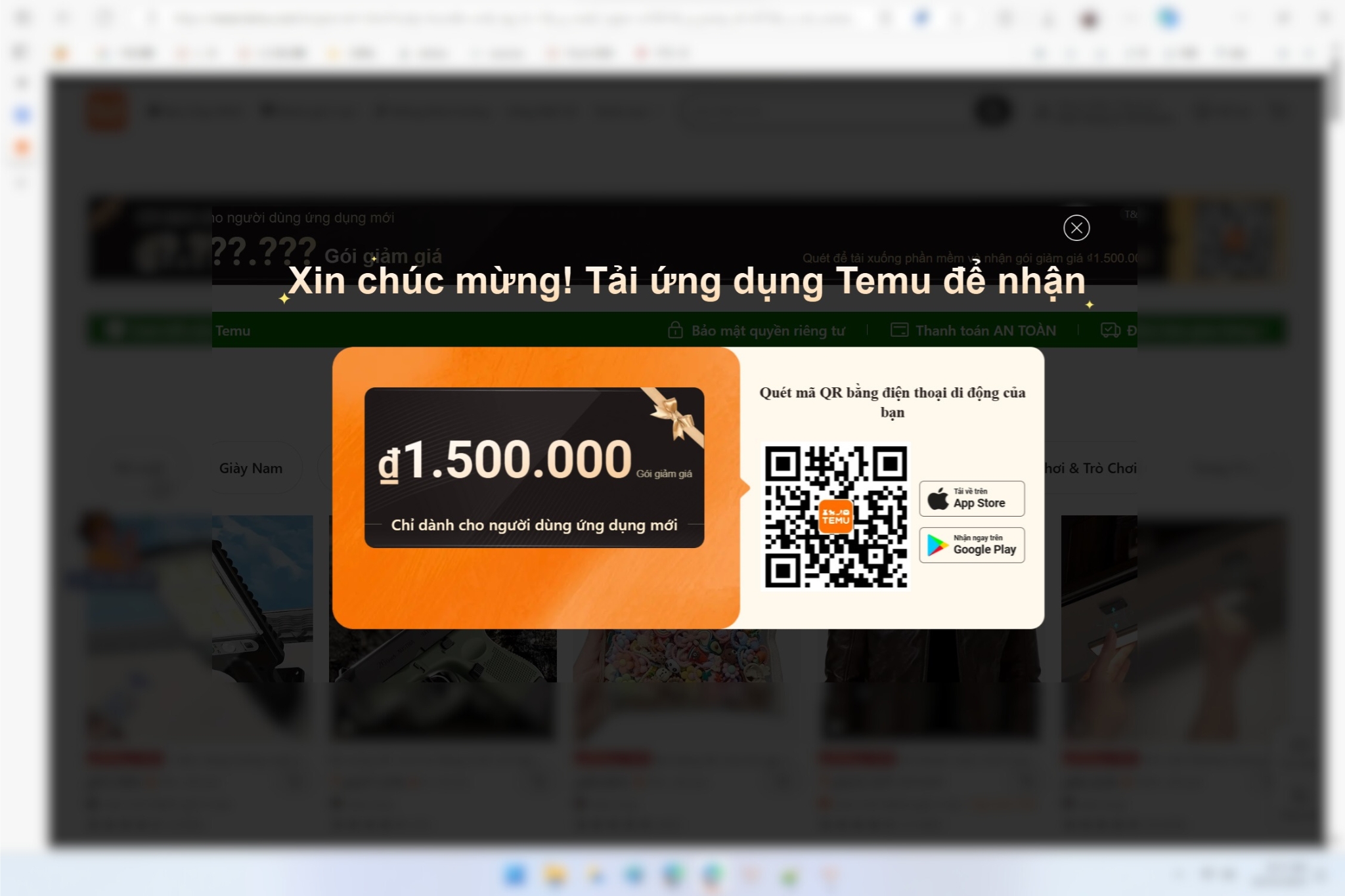 Hướng dẫn đăng ký Temu affiliate nhận tiền.